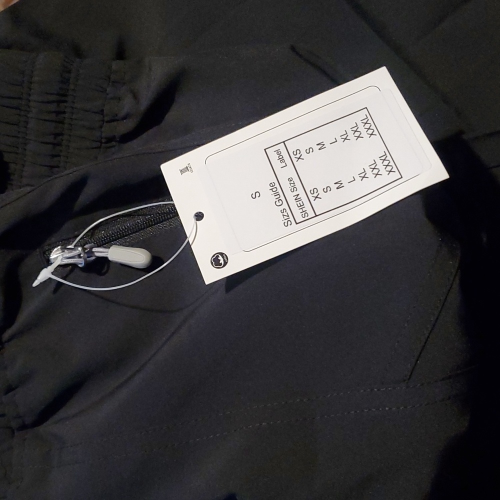 Shein Black Joggers NWT - Picture 3 of 4